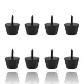 Speaker Base Plate, 8PCS Rubber Feet Amp feet Shockproof Pads Rubber Bumpers Speaker Feet Anti Vibration Base Pad Stand for Speaker Guitar Amplifier