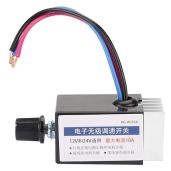12V/24V DC Motor Speed Controller - Adjustable Fan Speed Regulator for Cars & Trucks