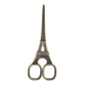 Fashionable Eiffel Tower Stainless Steel Scissors for DIY & Embroidery - Bronze Sewing Shears