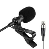 Buy Sujeetec Lavalier Microphone - Unidirectional Condenser Mic for Shure Wireless Transmitter - Mini XLR TA4F Plug