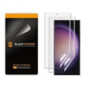 Supershieldz 2 Pack Screen Protector for Samsung Galaxy S23 Ultra 5G - High Definition Clear TPU Shield