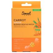Sweet Chef Carrot Ginger Blemish Patches - Hydrocolloid Spot Treatment for Acne (36 Patches, 4 Shapes)