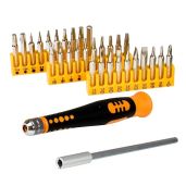 Syba SY-ACC65018 Precision Screwdriver Set: 32-Piece Easy Grip Tool Kit for DIY Projects