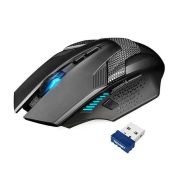 TECKNET Wireless Mouse: Ergonomic 8-Button USB Mouse with 5 Adjustable DPI for PC/Mac/Laptop