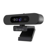 TOALLIN 1080P Webcam: Windows Hello Compatible IR Camera with Microphone & Privacy Cover