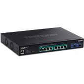 Buy TRENDnet 10-Port Multi-Gig PoE+ Switch: 8 x 2.5G Ports, 10G SFP+ Slots, Managed Ethernet, Lifetime Protection - TPE-3102WS
