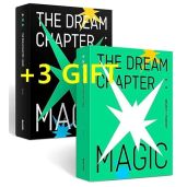 The Dream Chapter Magic SET ver with Official Folded Poster Extra Photocards and MAFF Aerosilver Premium 3D Mask Arcadia Sanctuary set
