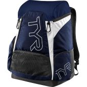 TYR Alliance Backpack Review: White/Navy 45L - Perfect for Swimmers & Athletes