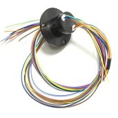 Taidacent 6-30A Slip Ring Collector Ring Rotary Electrical Connector for 12 Wires 2A