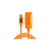 Buy Tether Tools TetherPro USB 3.0 Active Extension Cable - 16ft High Visibility Orange for Fast Camera-Computer Transfers