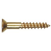 Buy Hillman Group 7260 Brass Wood Screws 6x1 Inch - Durable & Versatile Fasteners
