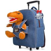 Top Toddler Luggage for Boys: Dinosaur Rolling Backpacks & Suitcases for Ages 3-6 - Perfect Gifts!