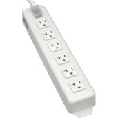 Tripp Lite 6 Outlet Power Strip 20A with 15ft Cord & 5-20P Plug - Ideal for Home & Office Use
