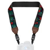 USA Gear TrueSHOT Neoprene Camera Strap - Padded, Quick Release, Compatible with Canon, Nikon, Sony - Ideal for DSLR & Mirrorless Cameras