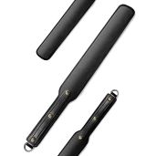 Ueemph 18-Inch Riding Crop & Black Leather Paddle - Durable Equestrian Crops for Ultimate Performance