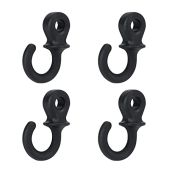 VGEBY 4Pcs Monkey Tail Bow String Stabilizer - Rubber Shock Absorber for Compound Bows (Black)