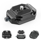 VIJIM FALCAM F38 Quick Release Plate: Universal 38mm Camera Mount for Sony & Canon Tripods, Aluminum QR System