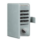 VULKIT Passport Holder Travel Wallet with Airtag Holder RFID Blocking Bifold Cover for Men and Women in Blue