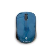 Verbatim Bluetooth Wireless Tablet Mouse - Multi-Trac Blue LED, Dark Teal Design