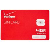 Verizon Nano SIM Card 4G LTE for Samsung Galaxy S6 & S6 Edge - Fast NFC Connectivity
