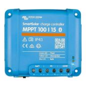 Victron Energy SmartSolar MPPT Charge Controller 15A - Bluetooth, 100V, 12/24V for Efficient Solar Panel Charging