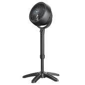 Vornado 683 Medium Pedestal Fan: 3-Speed Air Circulator, Adjustable Height 32-38 Inches, Black - Perfect for Whole Room Cooling