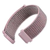 WOCCI 18mm Adjustable Nylon Watch Band - Quick Release Sport Loop Strap in Sand Pink
