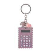 Wendry Mini Keychain Calculator: Cute Portable Candy Color Pocket Calculator in Blue