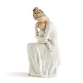 Willow Tree for Always: Hand-Painted Mother-Child Sculpture Celebrating Love & Special Moments