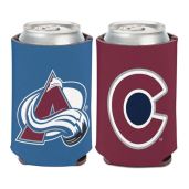 WinCraft NHL Colorado Avalanche 12 oz. 2-Sided Can Cooler - Perfect for Game Day!