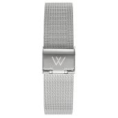 Buy Wristology 18mm Silver Metal Mesh Watch Band - Quick Release Milanese Strap for Men & Women