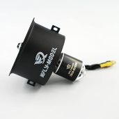 XFLY-MODEL 64mm EDF Ducted Fan & 4S Brushless Motor for Model Jets - High Performance 12 Blades