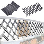 Xianghuang Technology Window Pet Gate Universal Dog Ventilation Grill Mesh Guard for Cars Trucks SUVs Small 2 Piece