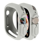 Yrzper Shockproof Case for Apple Watch Ultra 49mm - TPU Silicone Bumper, Scratch-Resistant & Durable Protection (Gray)