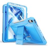 "Ztotop iPad Air 6th Gen Case with Screen Protector & Kickstand - Shockproof Cover for iPad Air 5/4 & Pro 11" - Blue"