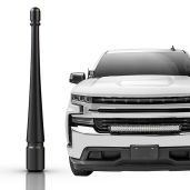 Upgrade Your Titan & Xterra: AFTID 4-Inch Aluminum Short Antenna (2019-2023 Titan, 2000-2015 Xterra)