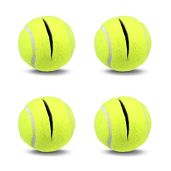 American Hospital Supply AHS Tennis Balls for Walker Legs Pack of 4 Easy Installation Yellow Tennis Balls for Seniors