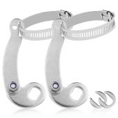 Upgrade Your e-Bike: Baluoqi Universal Torque Arm for Front/Rear Hub & Mid Drive Motors - Essential Maintenance Tool (2 Sets)