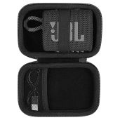co2CREA Hard Carrying Case for JBL Go 4, Go 3 & Eco - Durable Black Speaker Protection
