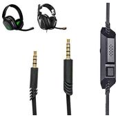 ienza Long 6FT Inline Mic Mute Volume Control Cable for Astro A10 A40 Gaming Headsets
