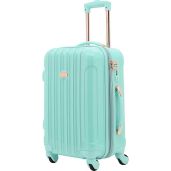 Kensie Women's Alma Luggage Set - Stylish 20-Inch Opal Carry-On for Travel