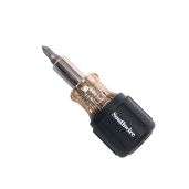 Southwire SDS6N1 58739740 Stubby Multibit Screwdriver One Size Black for Quick and Easy Fastening