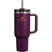 Stanley Quencher H2.0 Tumbler 40 oz - Insulated, BPA-Free, Cupholder Compatible with 3-Way Lid & Handle in Plum