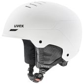 uvex Wanted Adjustable Ski & Snowboard Helmet for Men & Women - White Mat, Medium with Closable Ventilation
