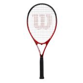 Wilson Pro Staff Precision XL 110 Tennis Racket - Lightweight Aluminium, Head-Light Balance, Red/Black, 326g, 69.2cm