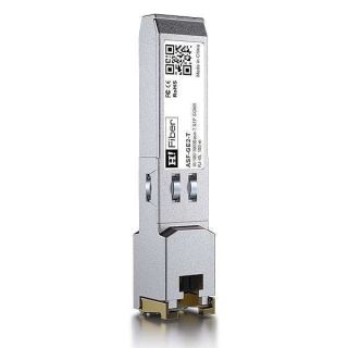 10/100/1000BASE-T SFP to RJ45 Module, Auto-Negotiation Copper SFP Mini-GBIC Transceiver for Cisco GLC-T/SFP-GE-T/GLC-TA, Meraki MA-SFP-1GB-TX, Mikrotik S-RJ01, Netgear, Ubiquiti, up to 100m