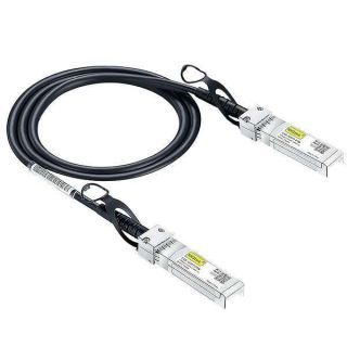 10Gtek# SFP+ DAC Twinax Cable, Passive, Compatible with Ubiquiti ES-48/ES-16-XG/USW-Pro-24-POE/USW-Pro-48-POE/US‑16‑XG/US‑48, 0.5 Meter(1.6ft)