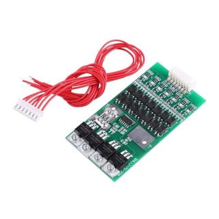 24V 10A 7S Battery Protection Board,Li-ion Battery Charging Controller, BMS Protection Module Board with Balancing Funtion