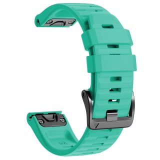 NotoCity Compatible with Fenix 6 Watchbands 22mm band for Fenix 8 47mm/Fenix 6/Fenix 6 Pro/Fenix 5/Fenix 5 Plus/Forerunner 935/Forerunner 945/Approach S60/Quatix 5(Teal)