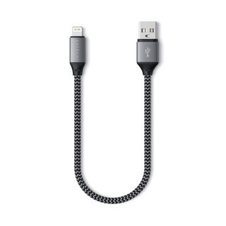 Satechi USB-A to Lightning Charging Cable – MFi Certified – Compatible with iPhone 13 Pro Max/13 Pro/13 Mini/13, 12 Pro Max/12 Pro/12 Mini/12, 11 Pro Max/11 Pro/11, XS Max/XS/XR/X